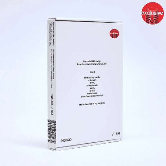 RM (BTS) - 'Indigo' Book Edition (Target Exclusive, CD) - K-POP WORLD (6864986079367)