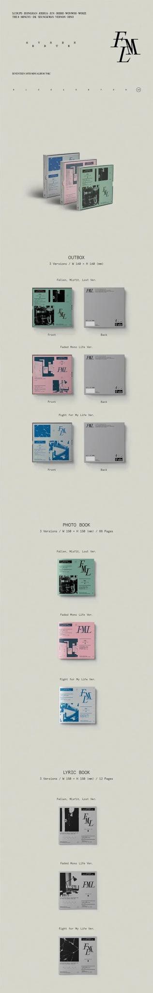 SEVENTEEN - 10th Mini Album 'FML' - K-POP WORLD (7387740635271)