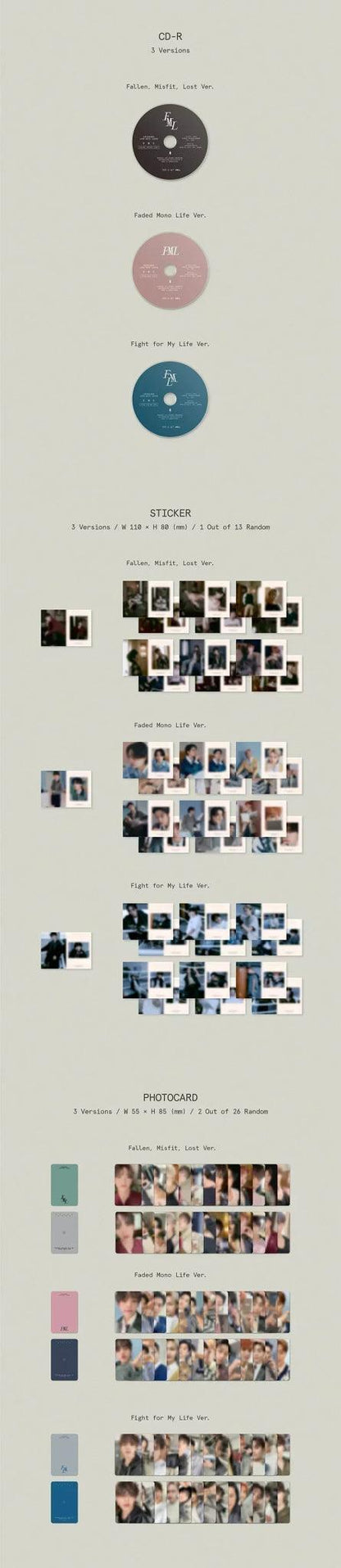 SEVENTEEN - 10th Mini Album 'FML' + WEVERSE GIFT - K-POP WORLD (7387740700807)