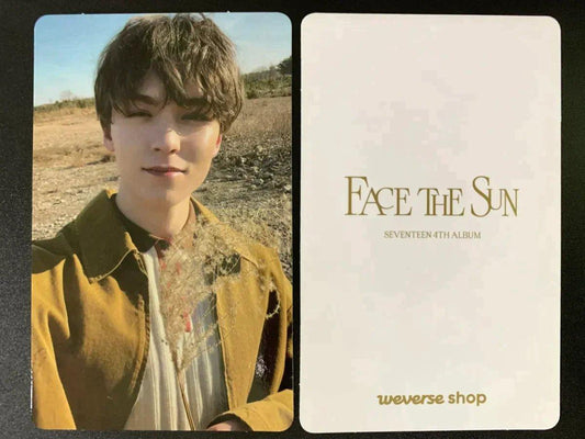 SEVENTEEN FACE THE SUN WEVERSE POB PHOTOCARDS - K-POP WORLD (6766570406023)