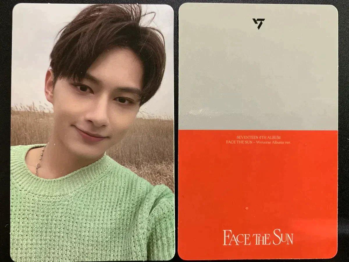 SEVENTEEN FACE THE SUN WEVERSE VER. PHOTOCARDS - K-POP WORLD (6765883981959)