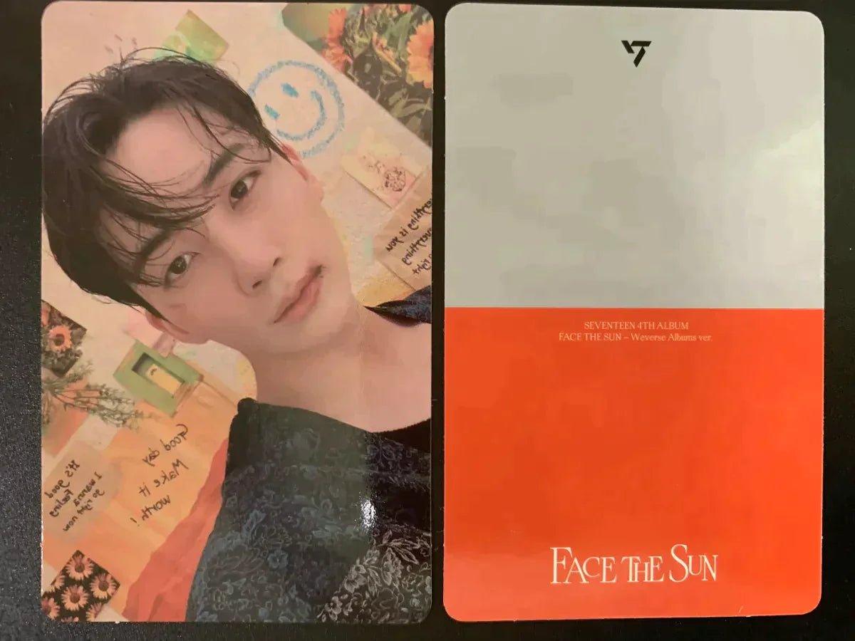 SEVENTEEN FACE THE SUN WEVERSE VER. PHOTOCARDS - K-POP WORLD (6765883981959)