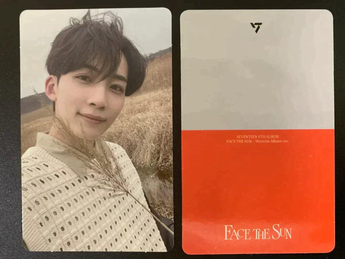 SEVENTEEN FACE THE SUN WEVERSE VER. PHOTOCARDS - K-POP WORLD (6765883981959)