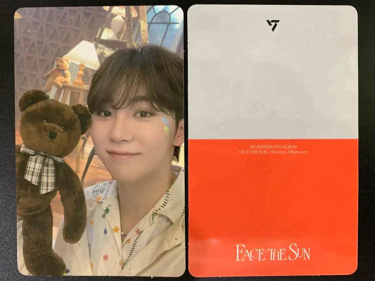 SEVENTEEN FACE THE SUN WEVERSE VER. PHOTOCARDS - K-POP WORLD (6765883981959)