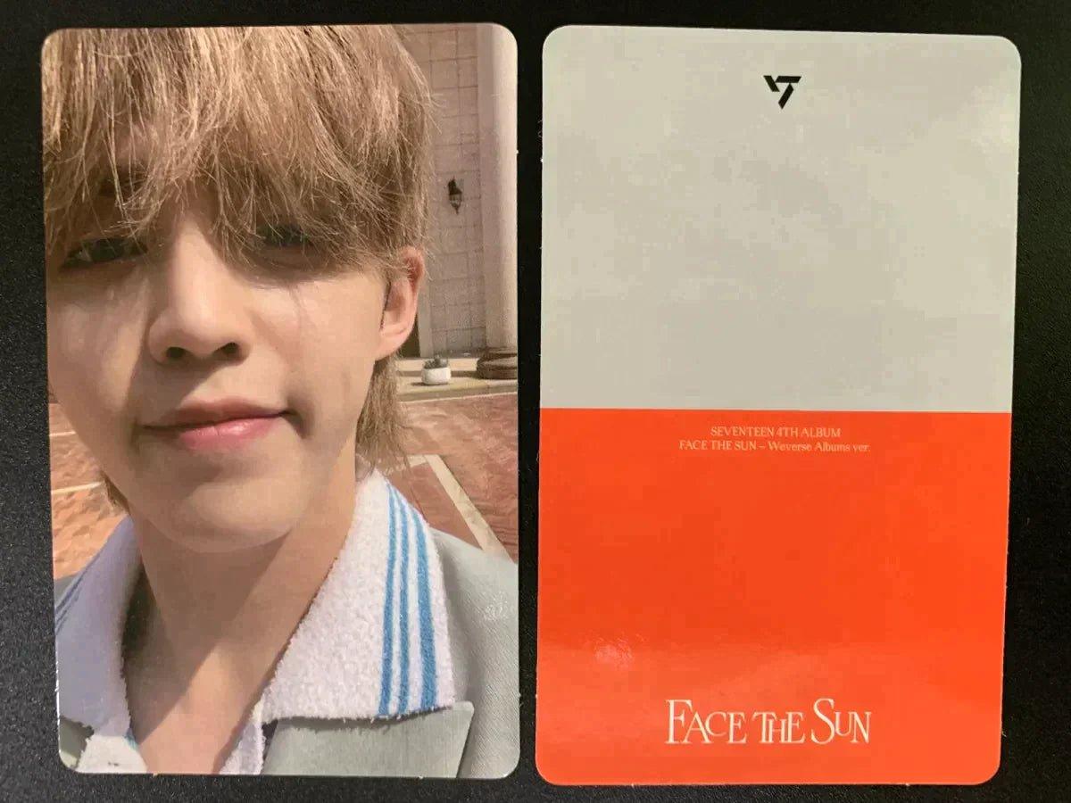 SEVENTEEN FACE THE SUN WEVERSE VER. PHOTOCARDS - K-POP WORLD (6765883981959)