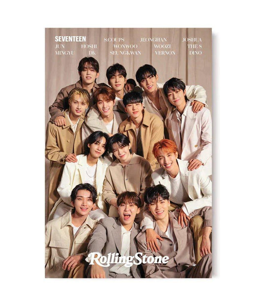 SEVENTEEN - Rolling Stone Special Edition Zine - K-POP WORLD (7388697067655)