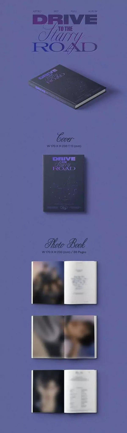 (SOBREPEDIDO) ASTRO - 3RD FULL ALBUM DRIVE TO THE STARRY ROAD - K-POP WORLD (6769502519431)