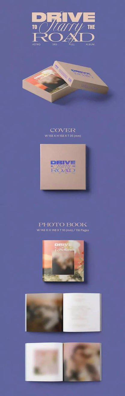 (SOBREPEDIDO) ASTRO - 3RD FULL ALBUM DRIVE TO THE STARRY ROAD - K-POP WORLD (6769502519431)