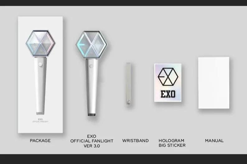 (SOBREPEDIDO) EXO - OFFICIAL LIGHT STICK VER 3.0 - K-POP WORLD (7424957317255)