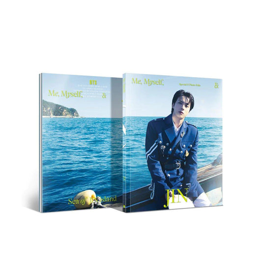 JIN - SPECIAL 8 PHOTO-FOLIO ME, MYSELF, AND JIN SEA OF JIN ISLAND - K-POP WORLD (6844624109703)