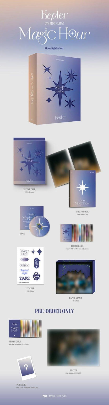 (PREVENTA) KEP1ER - MAGIC HOUR 5TH MINI ALBUM STANDARD VER. - K-POP WORLD (7426592374919)