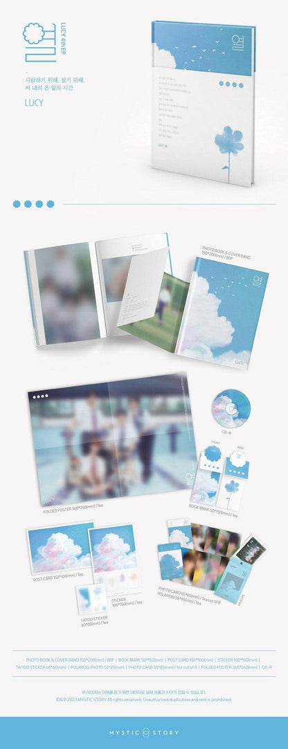 (SOBREPEDIDO) LUCY - 4th EP Album - 열 CD - K-POP WORLD (7424975208583)