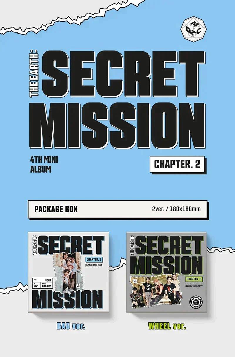 (SOBREPEDIDO) MCND - 4TH MINI ALBUM THE EARTH SECRET MISSION CHAPTER.2 - K-POP WORLD (6807382360199)