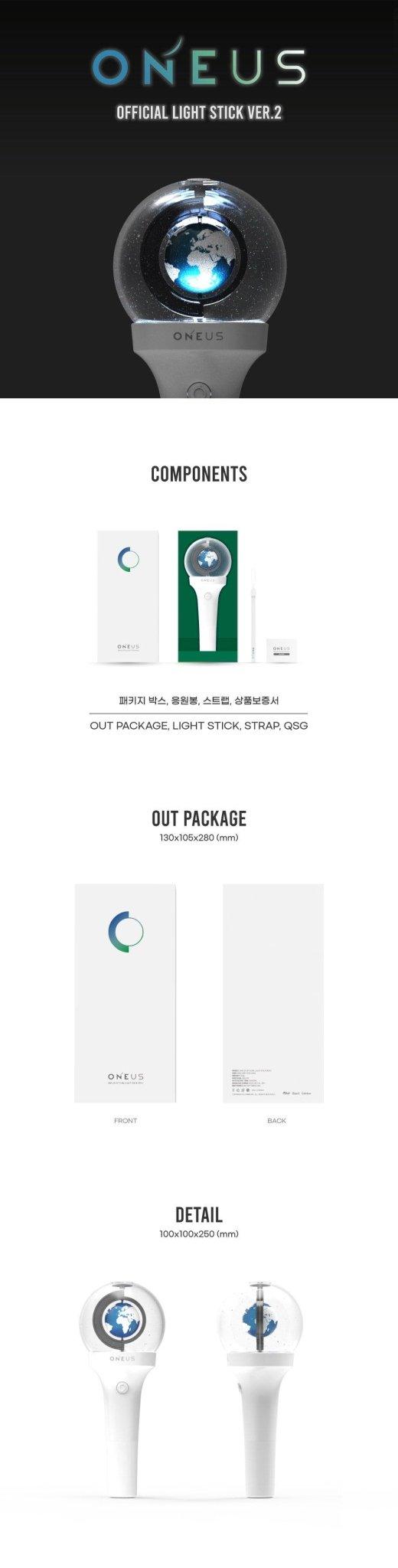 (SOBREPEDIDO) ONEUS OFFICIAL LIGHT STICK - K-POP WORLD (6827933106311)