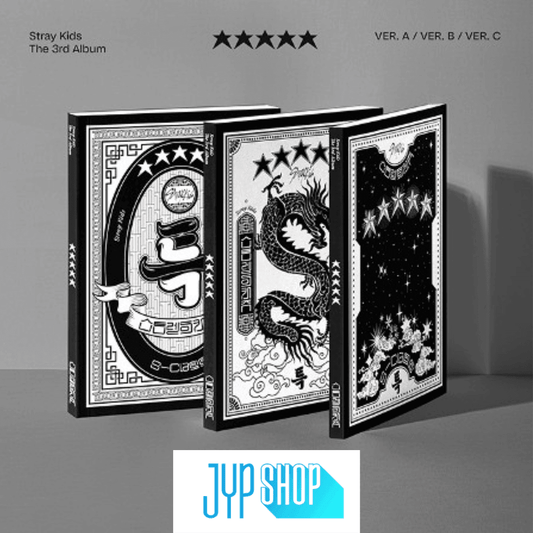 STRAY KIDS - 5 STAR 3RD FULL ALBUM STANDARD + JYP GIFT - K-POP WORLD (7392994230407)