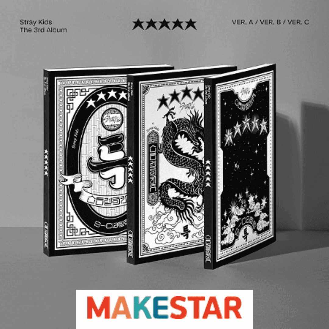 STRAY KIDS - 5 STAR 3RD FULL ALBUM STANDARD + MAKESTAR GIFT - K-POP WORLD (7398079594631)