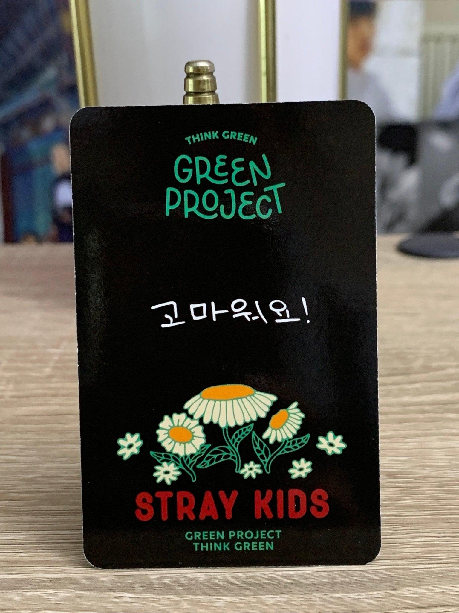 STRAY KIDS - FELIX GREEN PROJECT POB - K-POP WORLD (6818360361095)