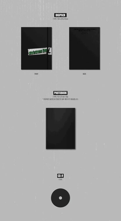 STRAY KIDS - HOLIDAY SPECIAL SINGLE CHRISTMAS EVEL (LIMITED VER.) +PHOTOCARD SET +POSTER - K-POP WORLD (6802158223495)