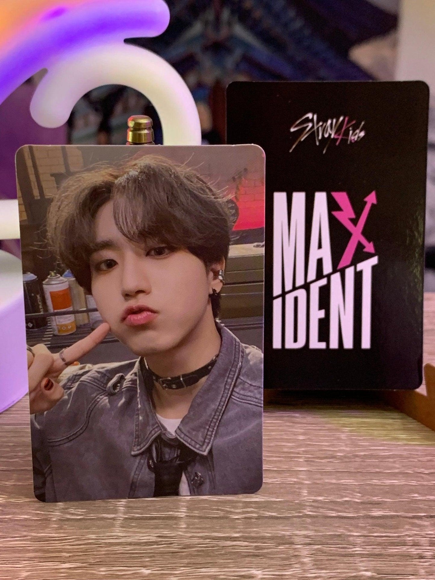 STRAY KIDS - MAXIDENT APPLE MUSIC PHOTOCARDS - K-POP WORLD (6824118485127)