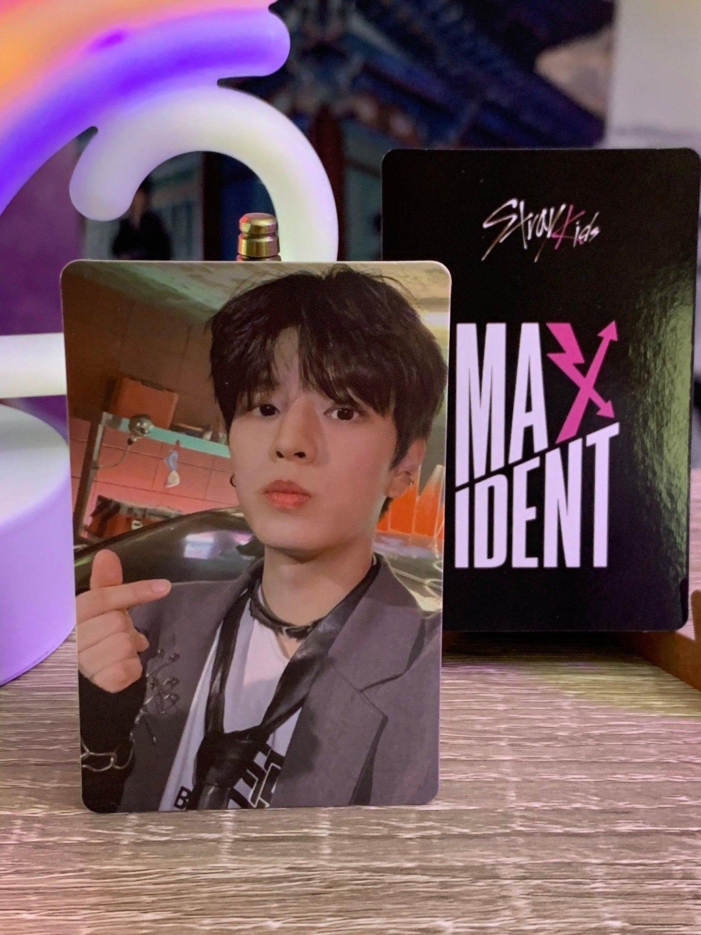 STRAY KIDS - MAXIDENT APPLE MUSIC PHOTOCARDS - K-POP WORLD (6824118485127)