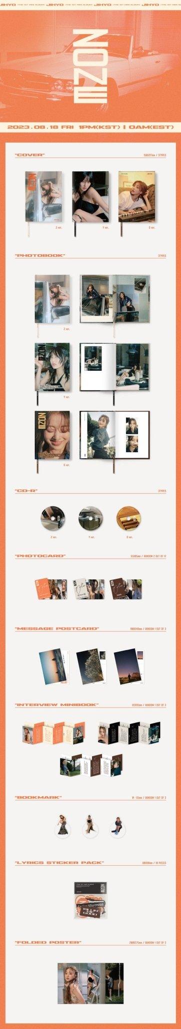 TWICE JIHYO - ZONE 1ST MINI ALBUM - K-POP WORLD (7409362862215)