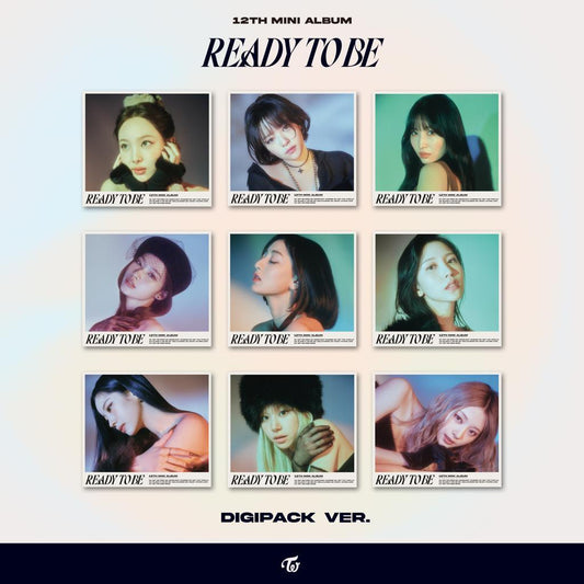 TWICE - READY TO BE 12TH MINI ALBUM DIGIPACK VER. - K-POP WORLD (7375815639175)