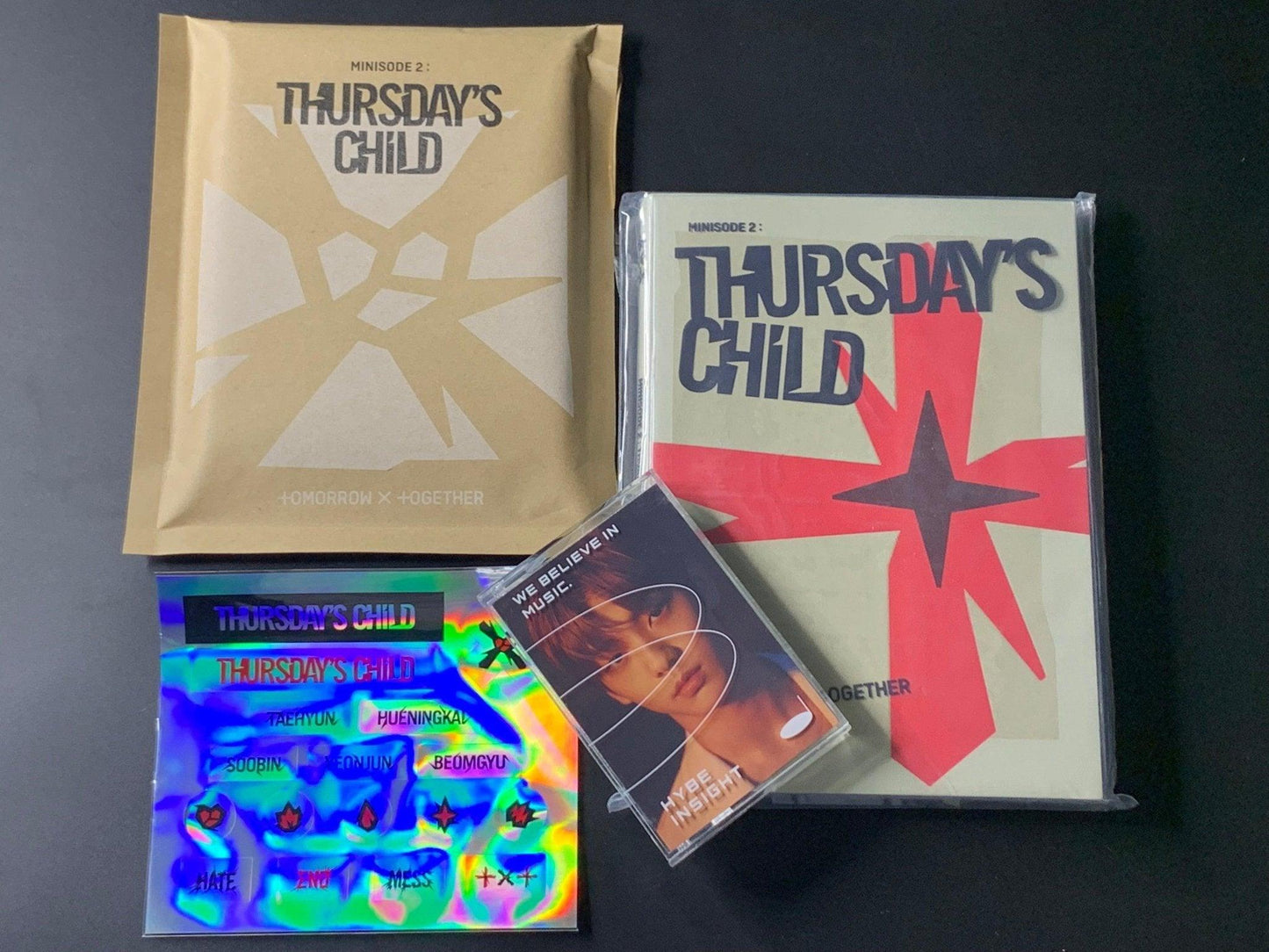 TXT minisode 2: Thursday's Child + TEAR VER. + HYBE GIFT - K-POP WORLD (6763952472199)