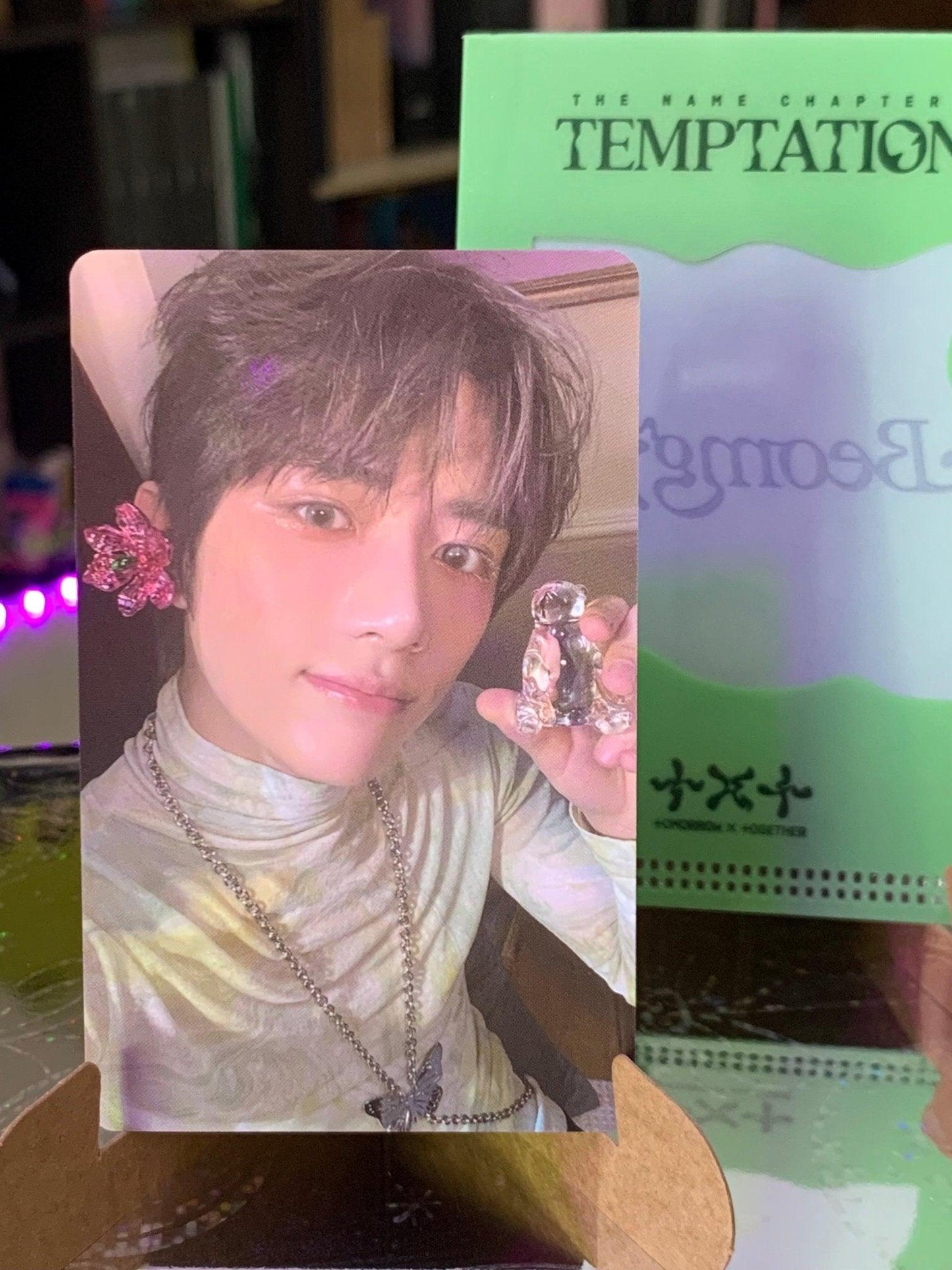 TXT - TEMPTATION 'LULLABY' WEVERSE P.O.B PHOTOCARDS + L HOLDER - K-POP WORLD (7382780379271)