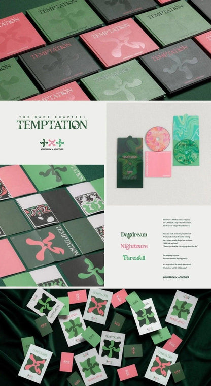 TXT - THE NAME CHAPTER TEMPTATION 5TH MINI ALBUM + WEVERSE GIFT - K-POP WORLD (6868282605703)