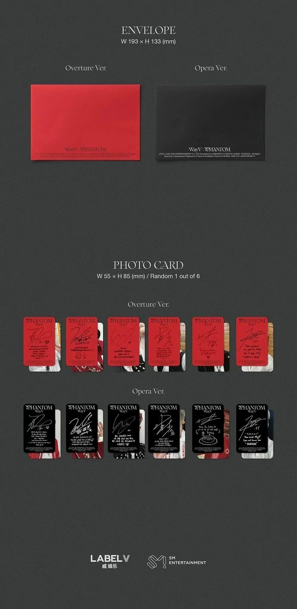 WAYV - PHANTOM 4TH MINI ALBUM - K-POP WORLD (6852888494215)