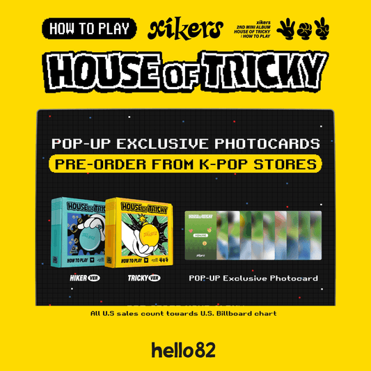 XIKERS - HOUSE OF TRICKY : HOW TO PLAY - hello82 POP-UP exclusive - K-POP WORLD (7409458544775)