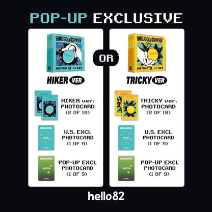 XIKERS - HOUSE OF TRICKY : HOW TO PLAY - hello82 POP-UP exclusive - K-POP WORLD (7409458544775)